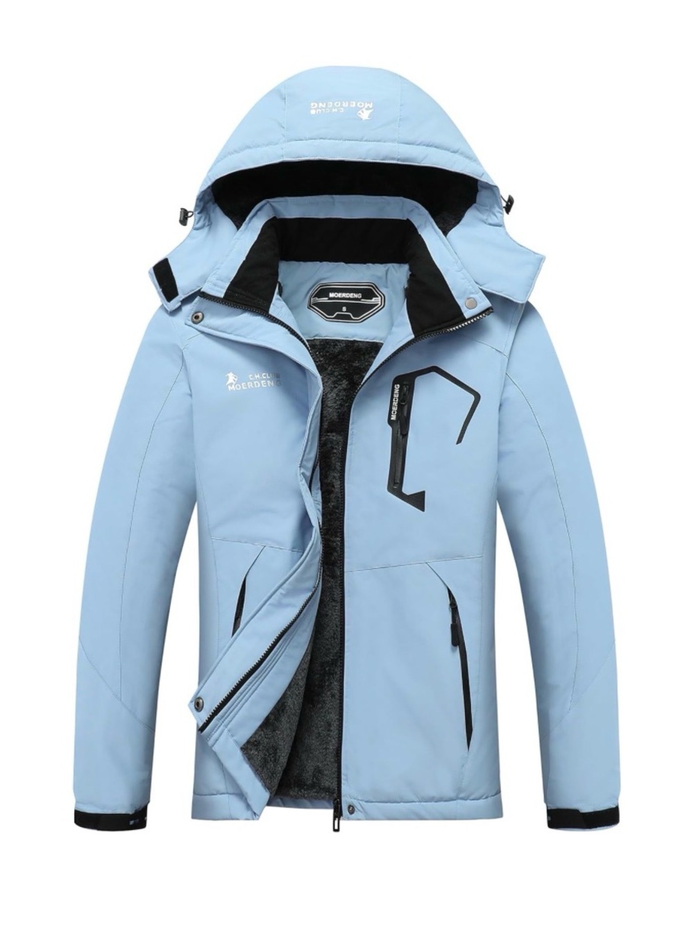 Periwinkle Waterproof Moerdeng Ski Jacket
